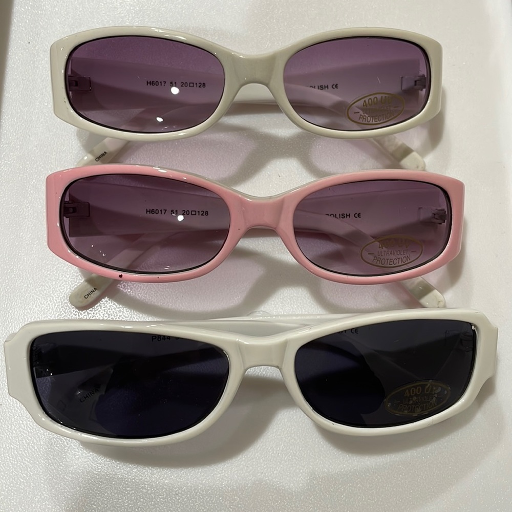 8. Fashion Sunglasses 3 pc Set